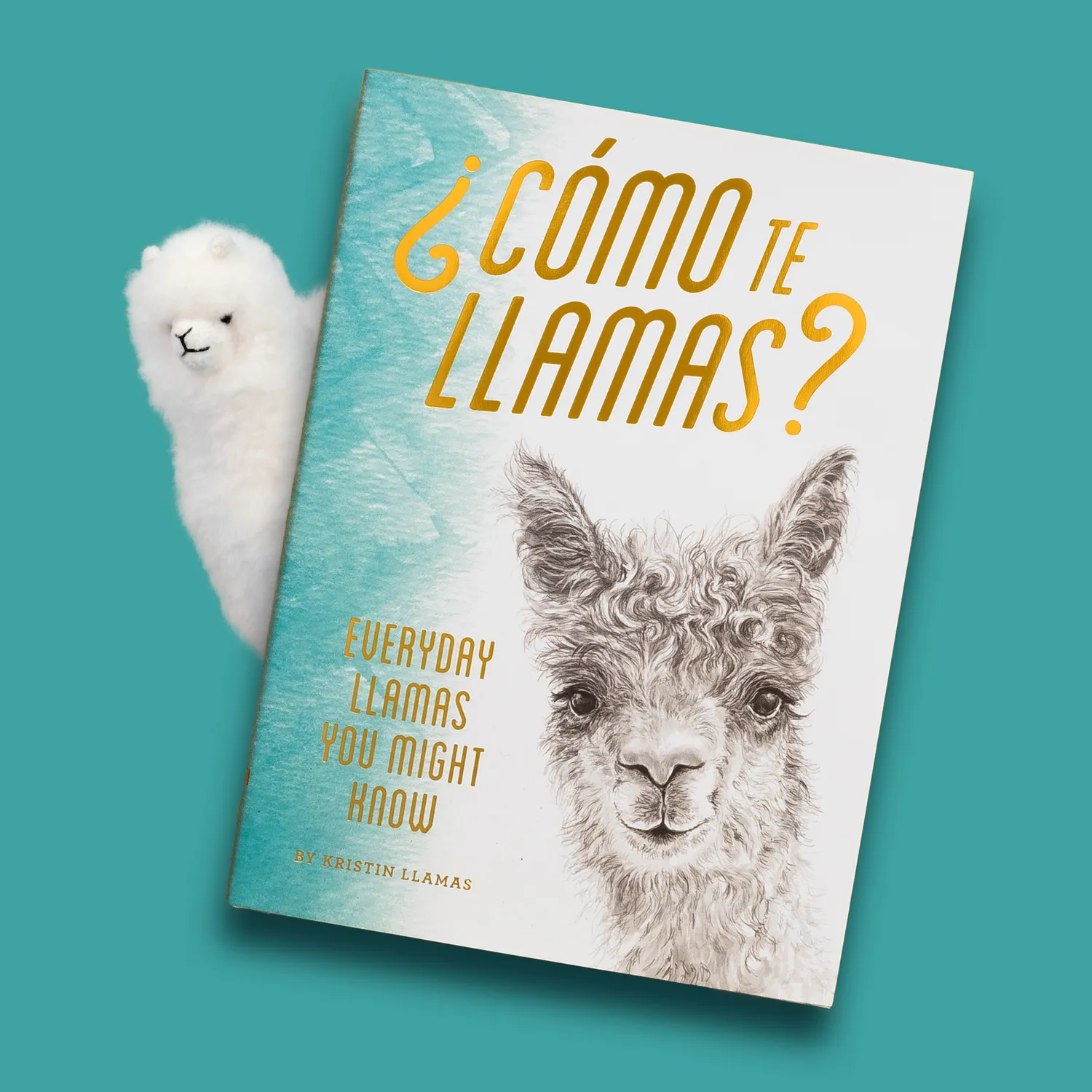 Kristin Llamas Como te Llamas lamabok innbundet humor