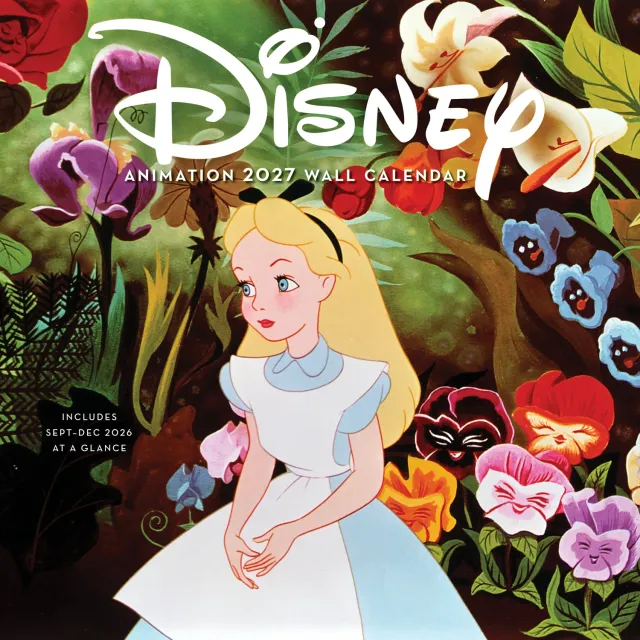 Chronicle Books Disney Animation kalender 2027 vegg