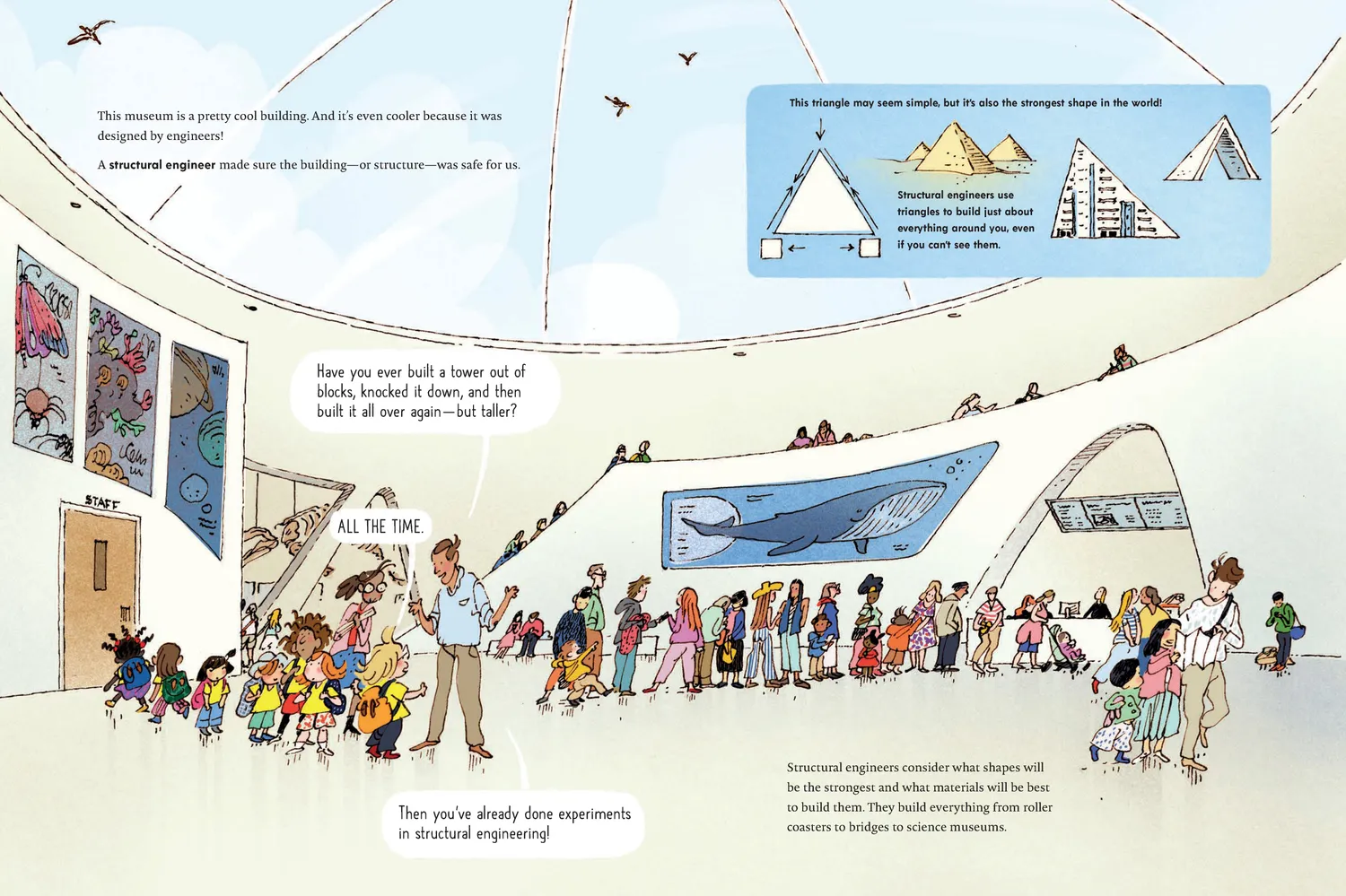 Abrams and Chronicle What Do People Do at the Science Museum bok innbundet