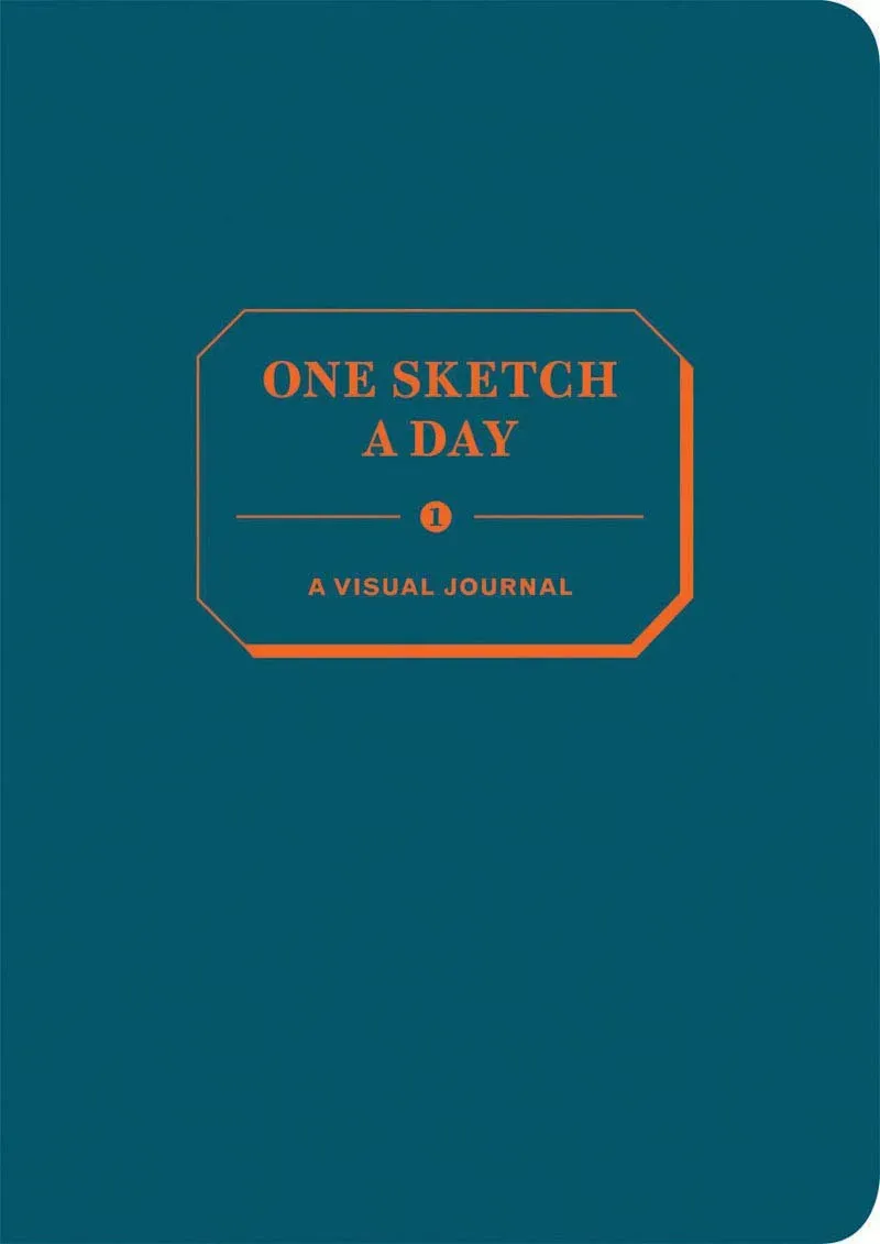 Chronicle Books One Sketch a Day skissebok 1 år tegning
