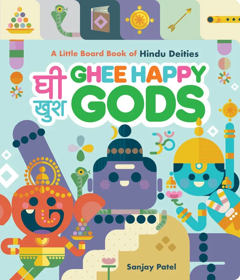 Chronicle Ghee Happy Gods pekebok brettbok hinduguder