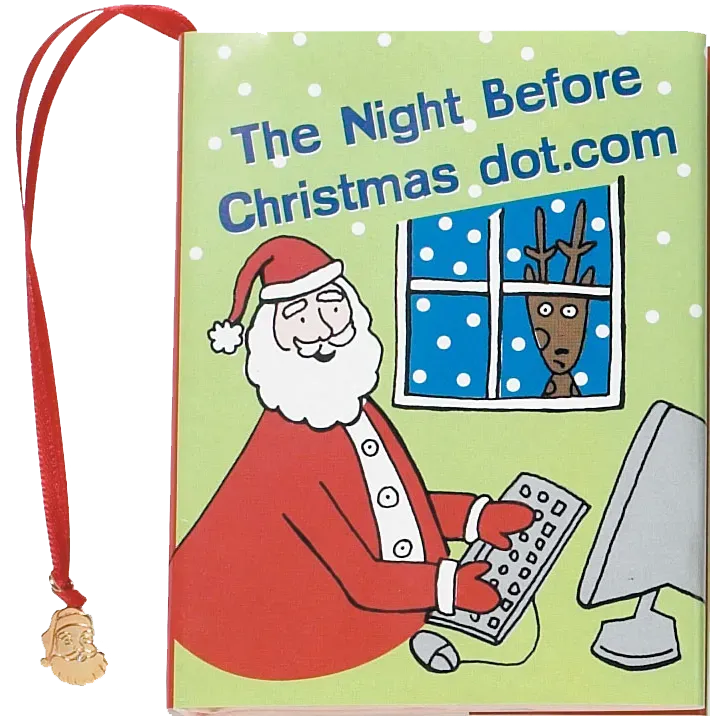 Peter Pauper Press Night Before Christmas minibok jul gave