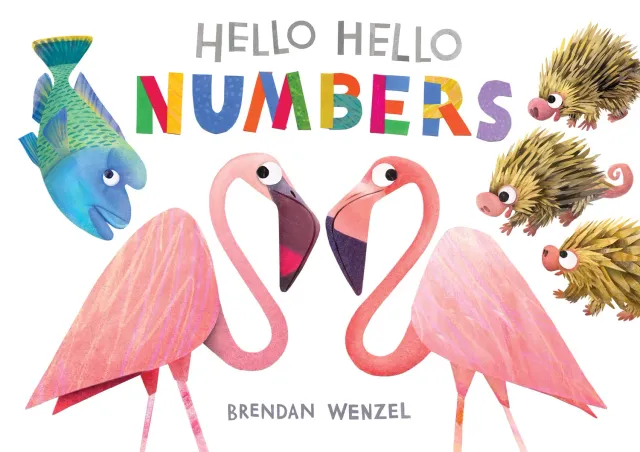 Abrams and Chronicle Hello Hello Numbers kartongbok 2-4 år