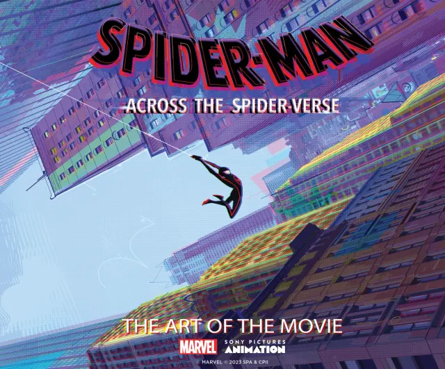 Abrams Spider-Man Across the Spider-Verse kunstbok innbundet