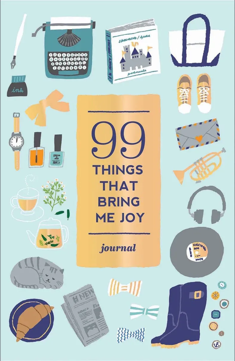 Abrams and Chronicle 99 Things That Bring Me Joy dagbok gave