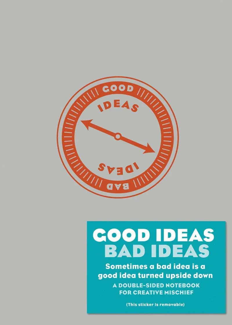 Abrams and Chronicle Good Ideas/Bad Ideas journal notatbok tosidig