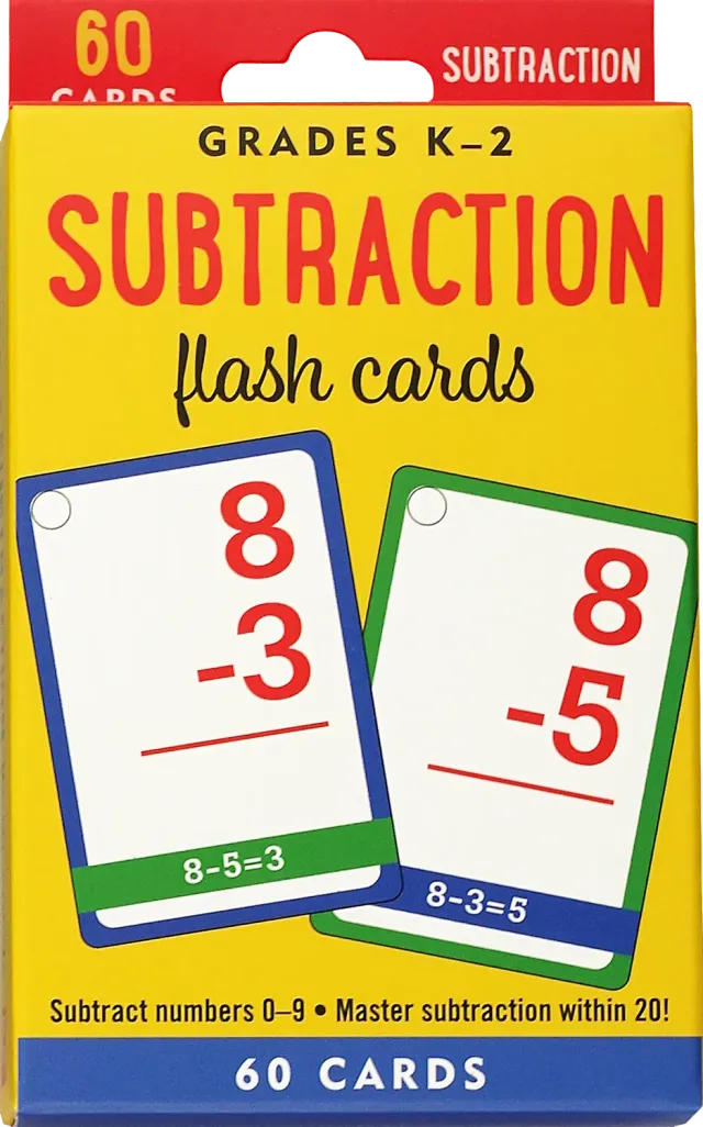 Peter Pauper Press Subtraction puggkort 60-pk matte