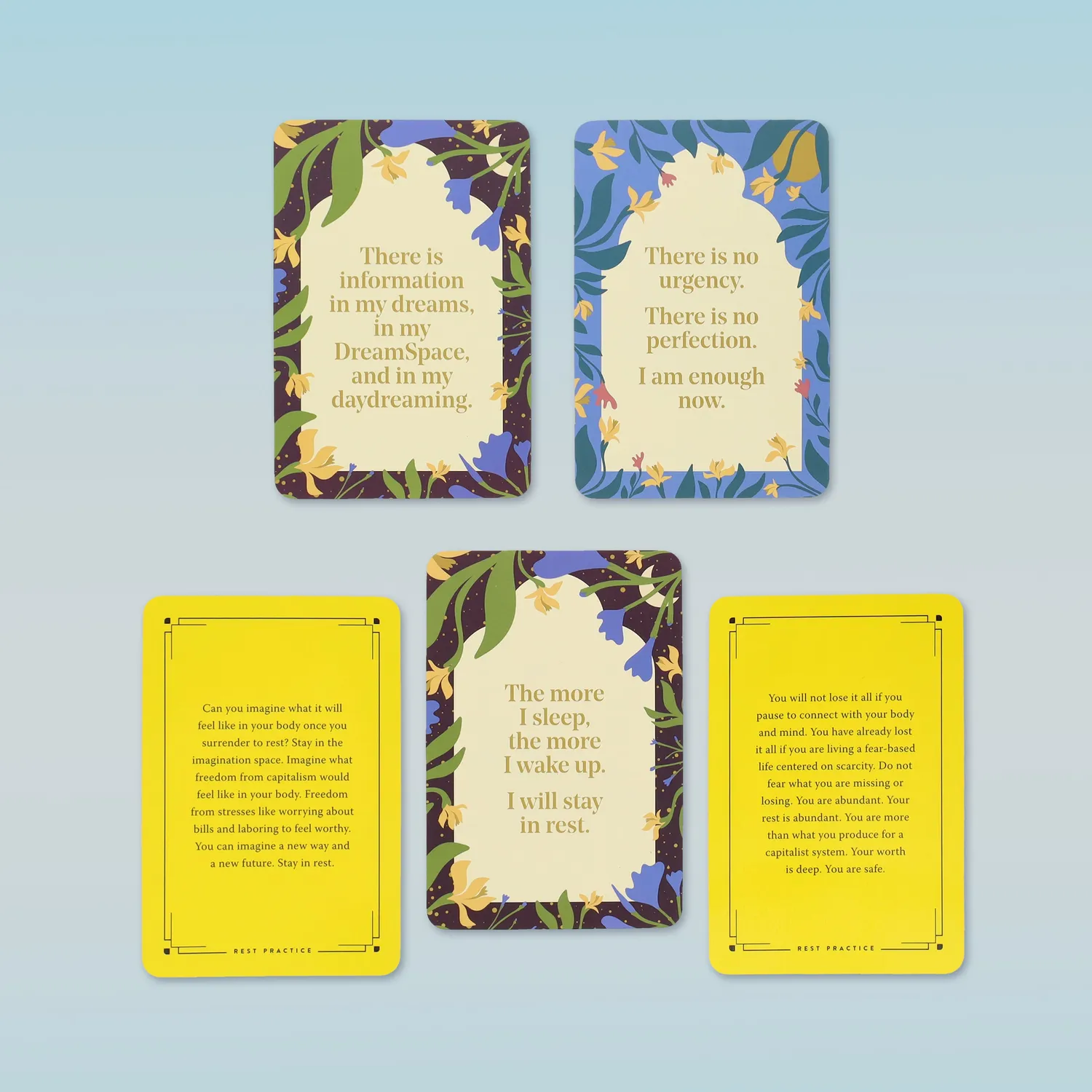 Chronicle Books Nap Ministry Rest Deck kortstokk 50 kort