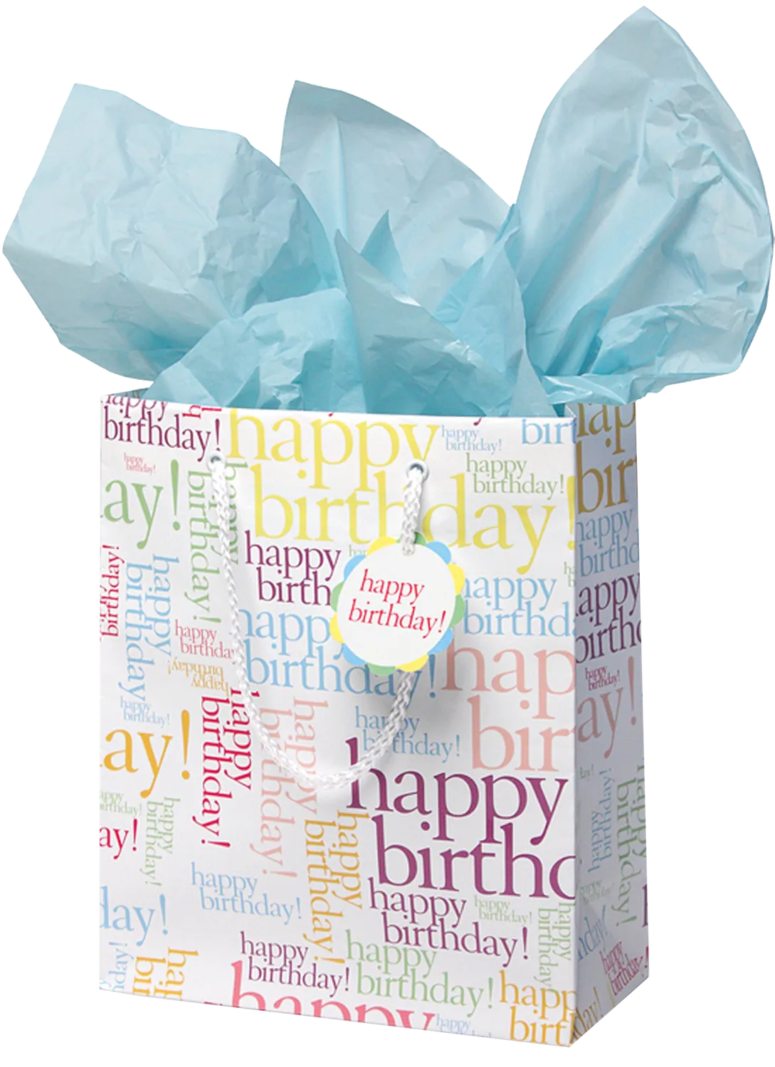 Peter Pauper Press Happy Birthday gavepose stor fargerik