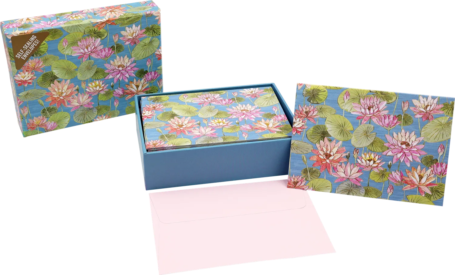 Peter Pauper Press Water Lilies Note Cards 14 kort