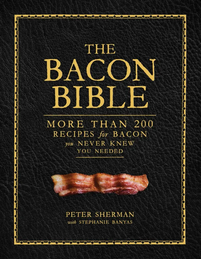 Peter Sherman The Bacon Bible innbundet kokebok