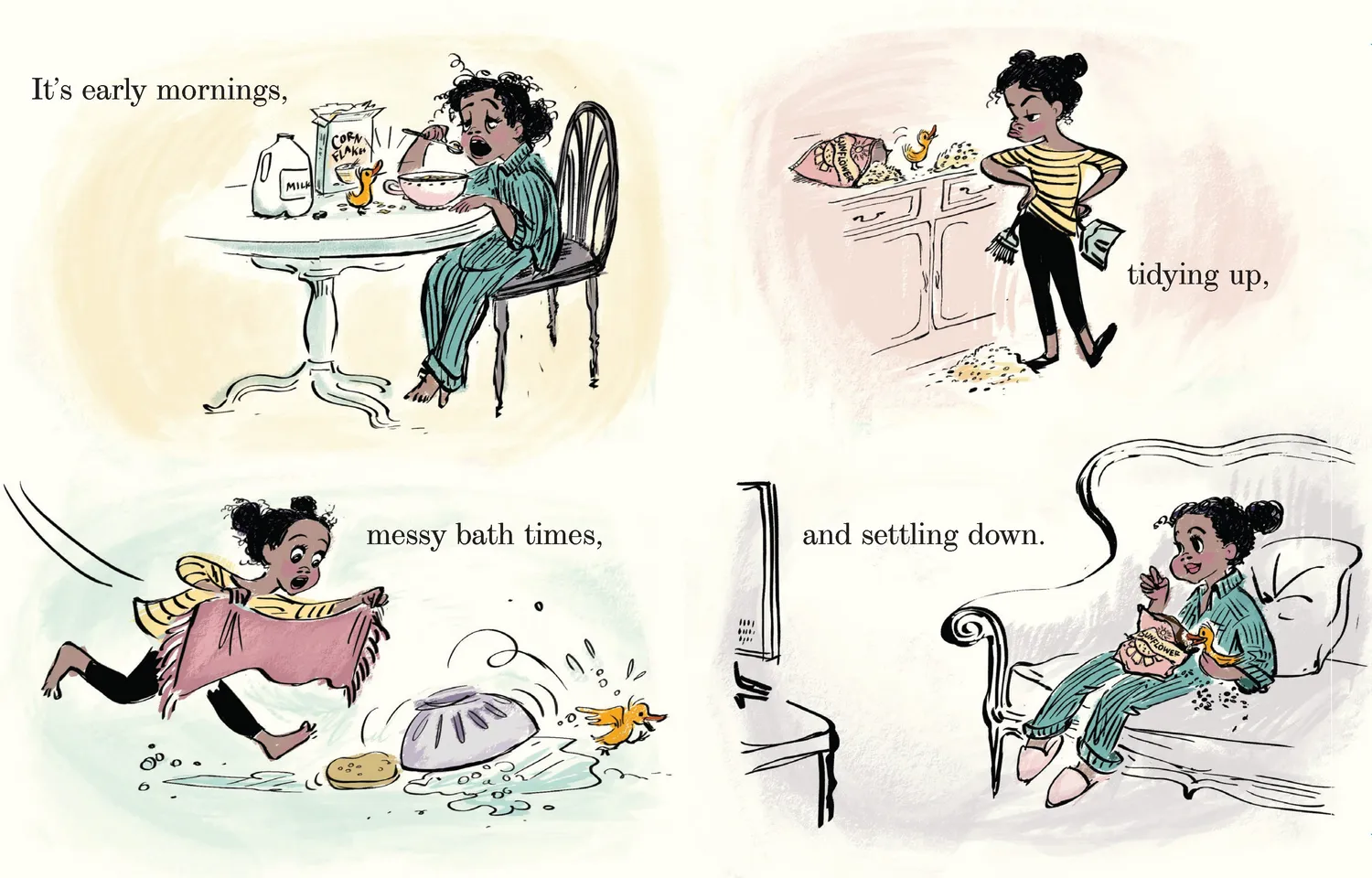 Abrams Chronicle Books Love Is pekebok board book småbarn