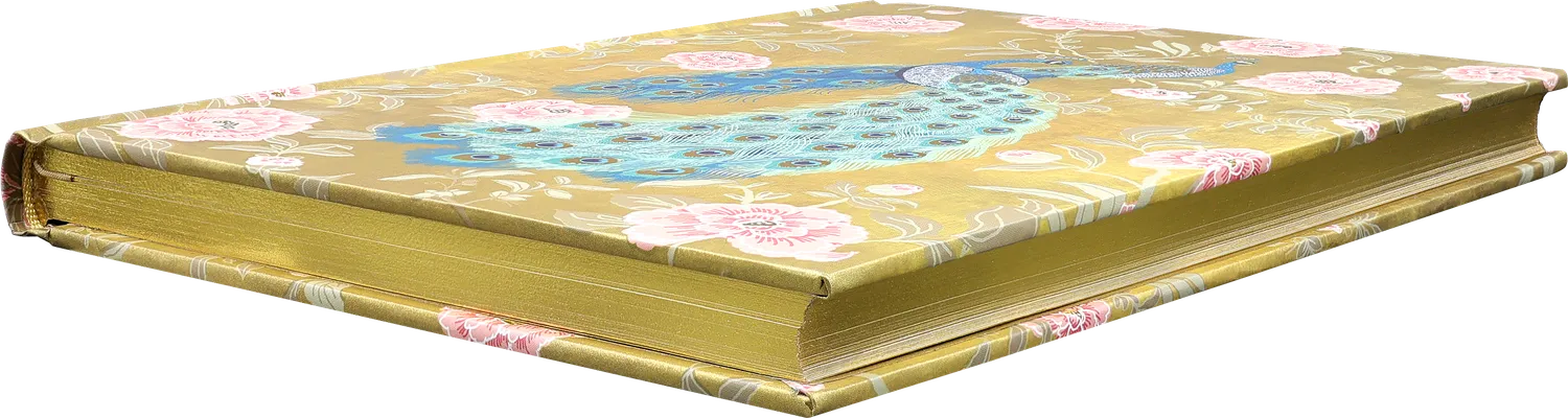 Peter Pauper Press Victorian Peacock Journal notatbok linjert