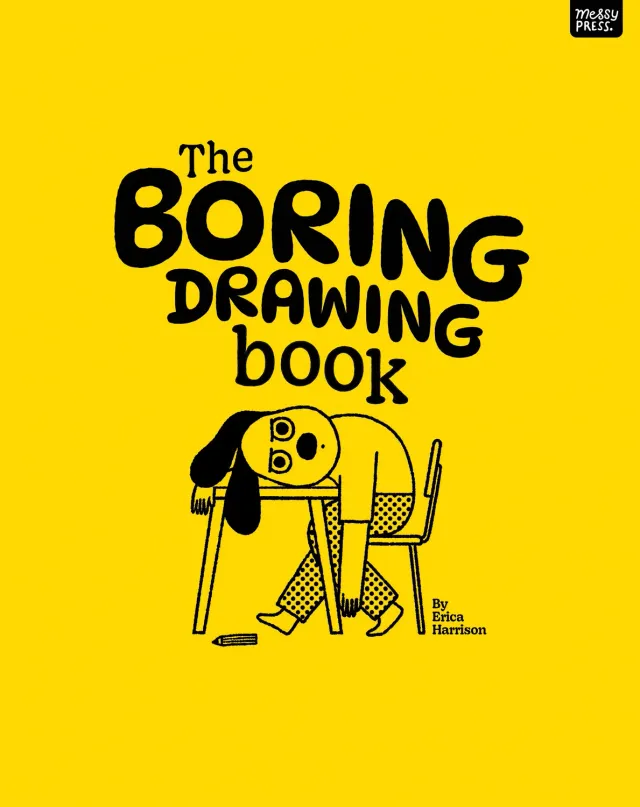 Abrams Boring Drawing Book tegnebok for barn