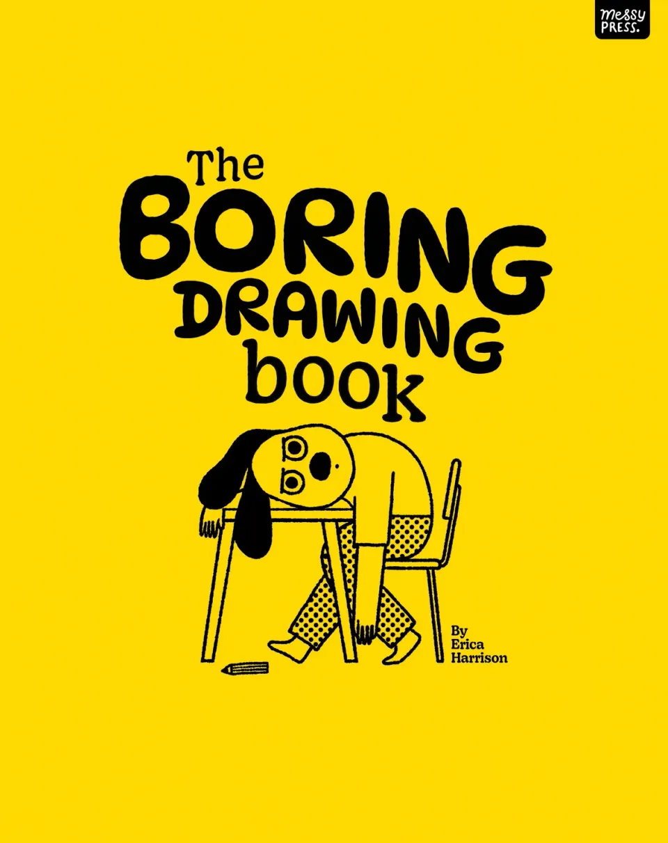 Abrams Boring Drawing Book tegnebok for barn
