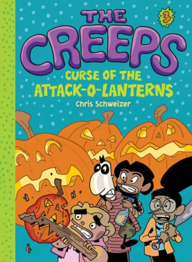 Amulet Books The Creeps 3 Curse of the Attack-o-Lanterns pocketbok 8-12