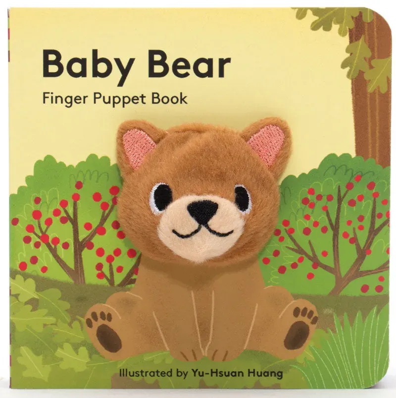 Abrams and Chronicle Baby Bear pekebok med fingerdukke 1-2 år