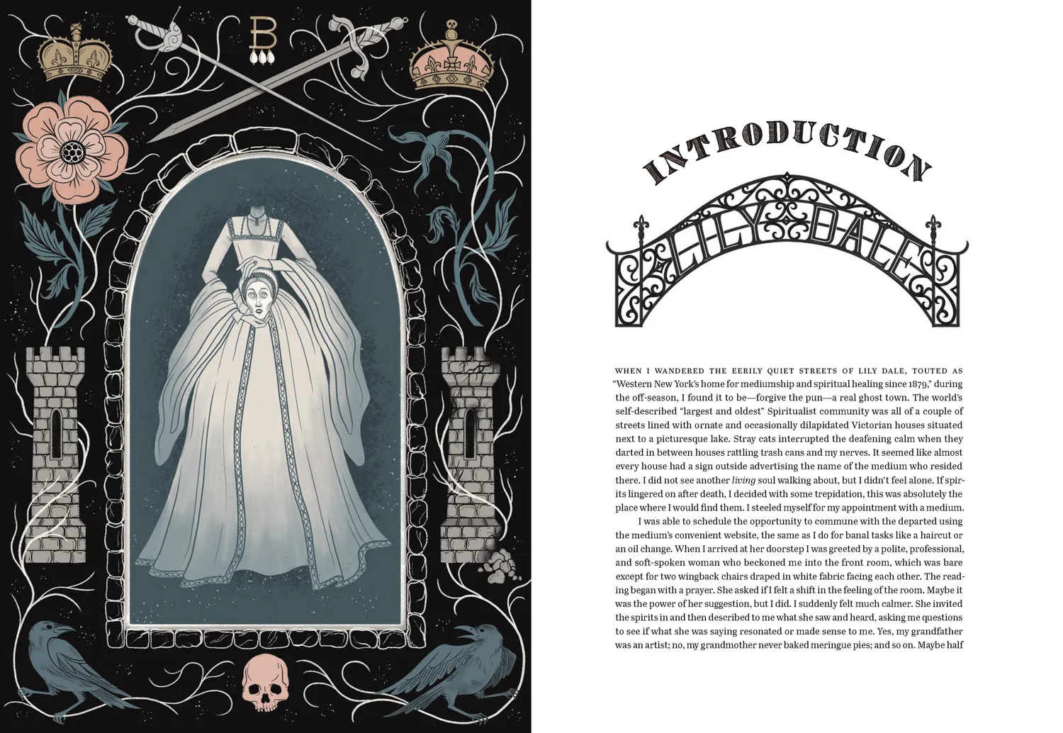 Chronicle Books The Secrets of the Séance Society innbundet bok illustrert