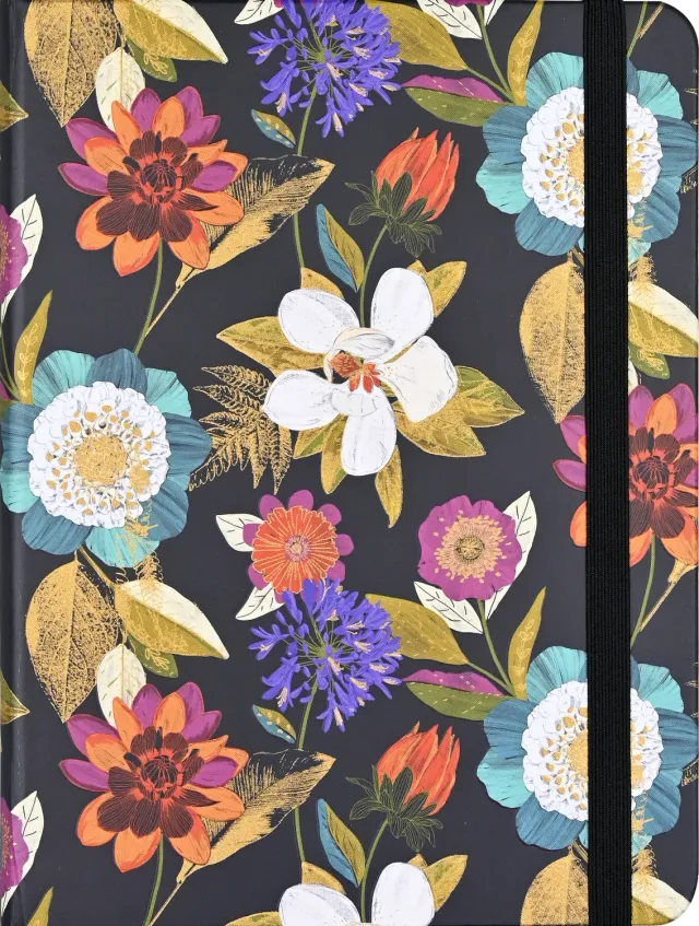 Peter Pauper Press Floral Elegance journal linjert 160 sider