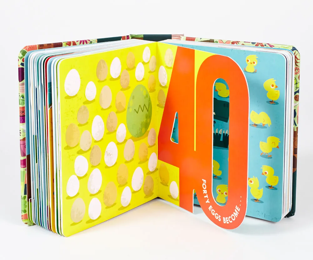 Abrams Block Countablock pappbok tellebok 1-100