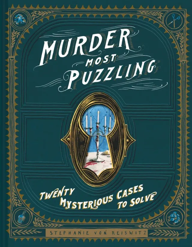 Murder Most Puzzling innbundet puslebok mysterier