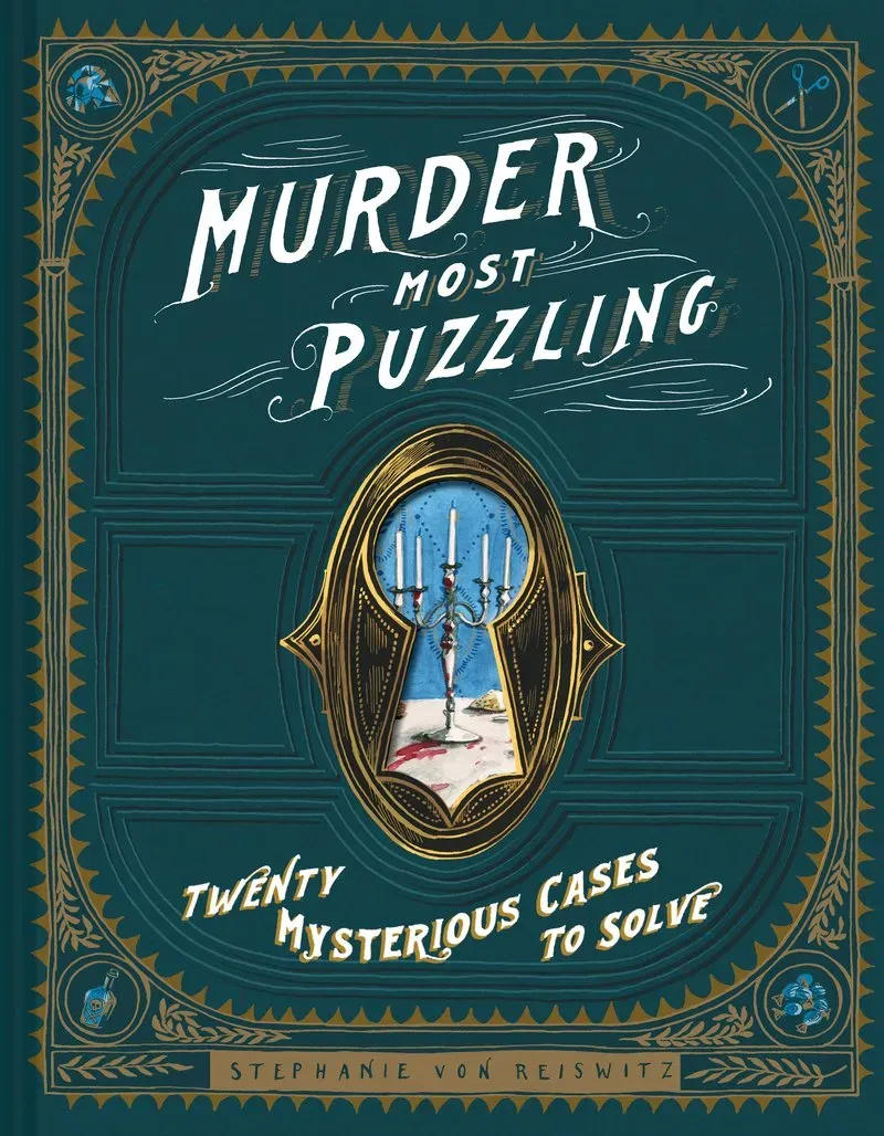 Chronicle Murder Most Puzzling puslebok innbundet 20 mysterier