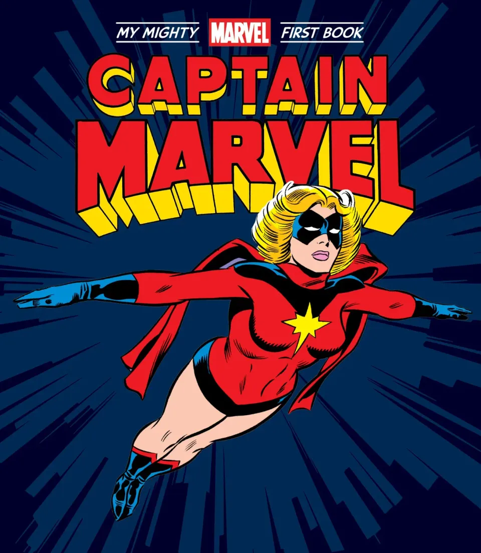 Captain Marvel My Mighty Marvel pappbok liten