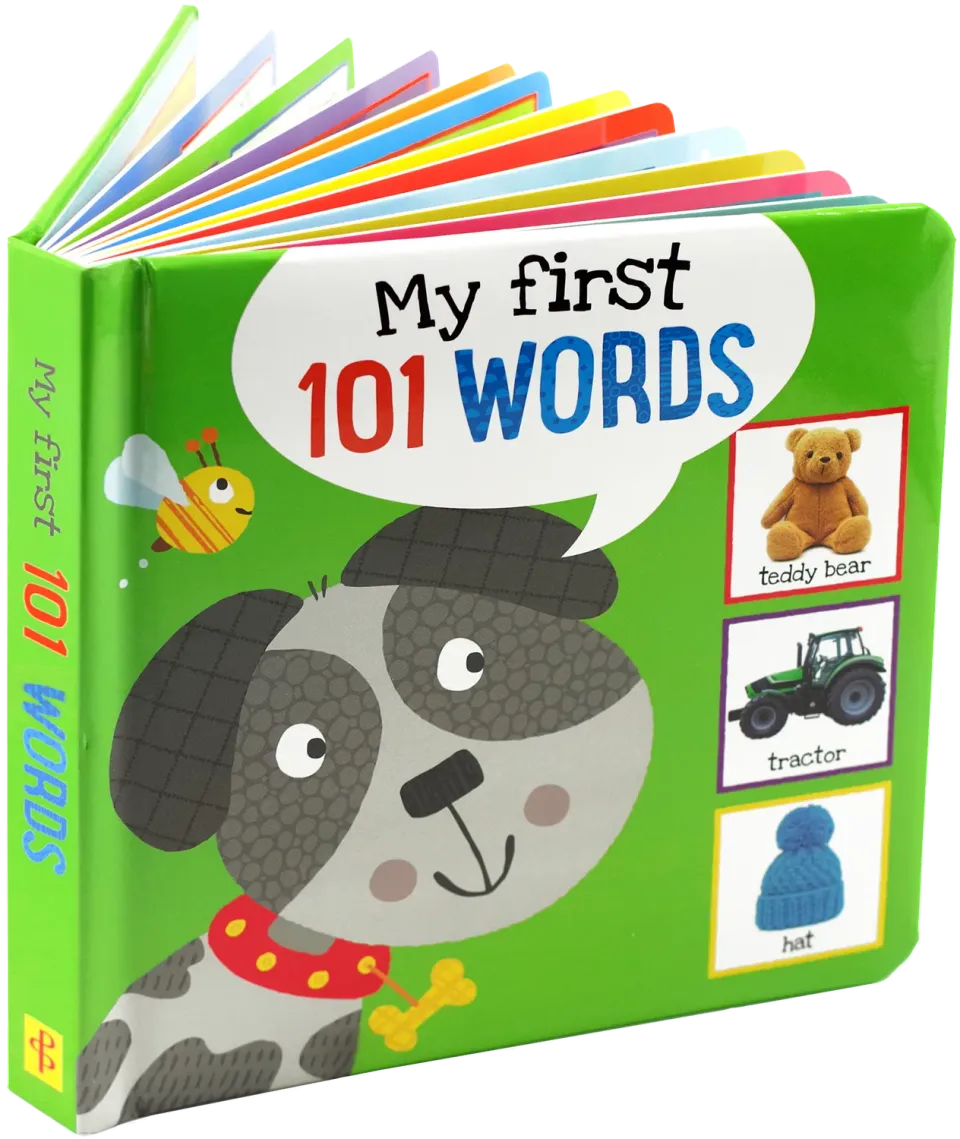 Peter Pauper Press My First 101 Words pekebok papp 0 år