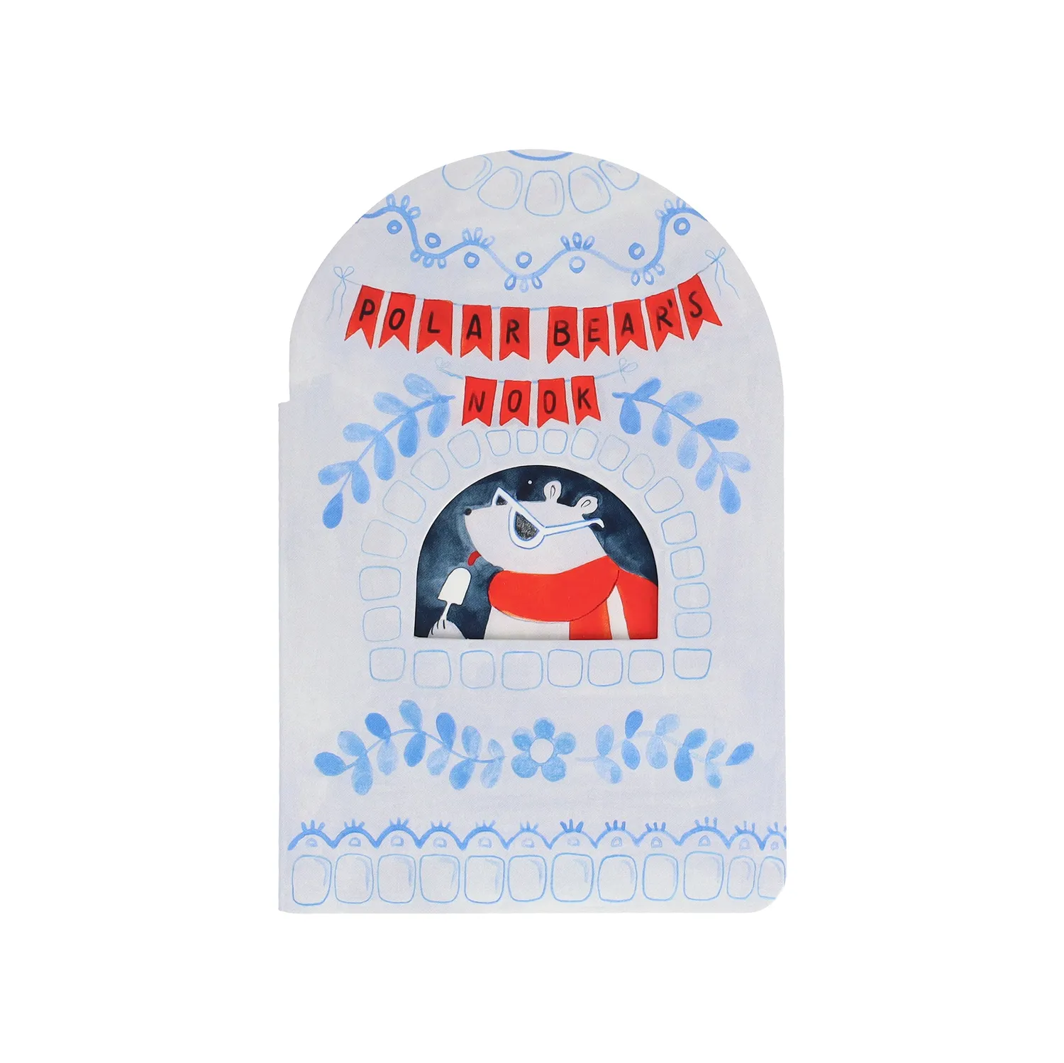 Chronicle Books North Pole Village julebok 3 minibøker