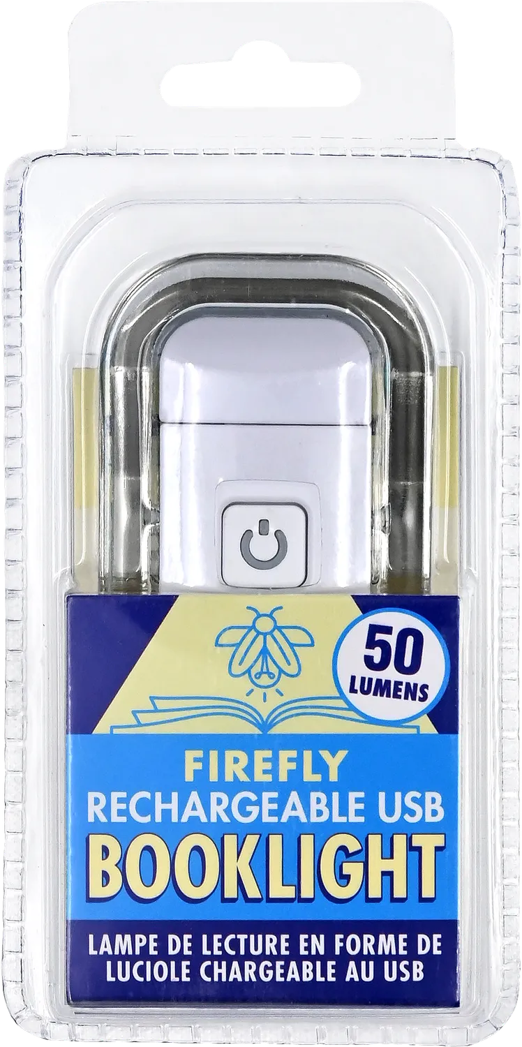 Peter Pauper Press Firefly boklys oppladbar USB