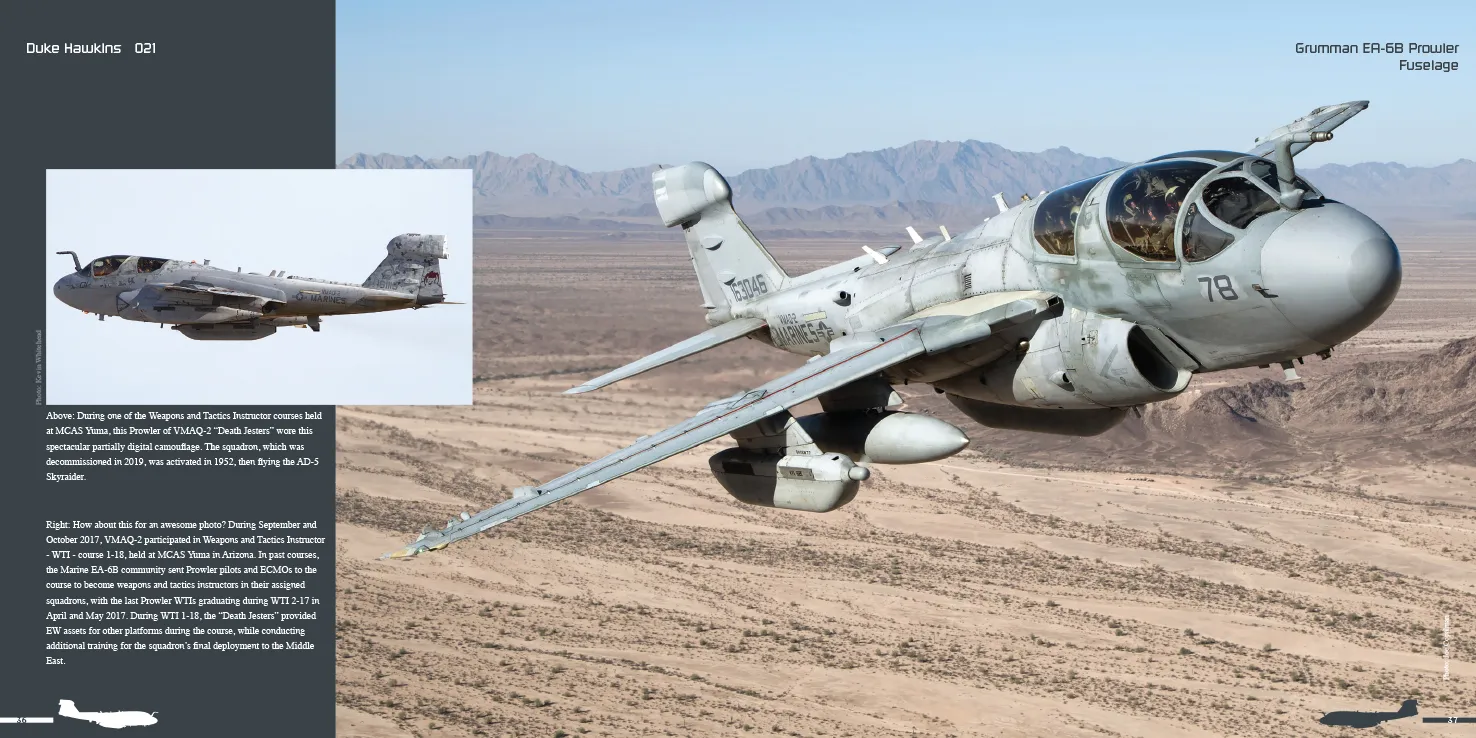 Duke Hawkins EA-6B Prowler bok 140 sider