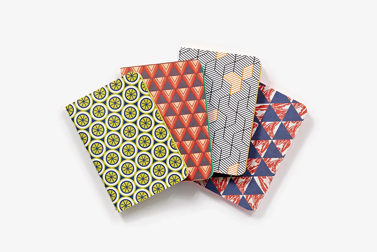 Short Stack Notebooks notatbøker 4-pakning lommeformat