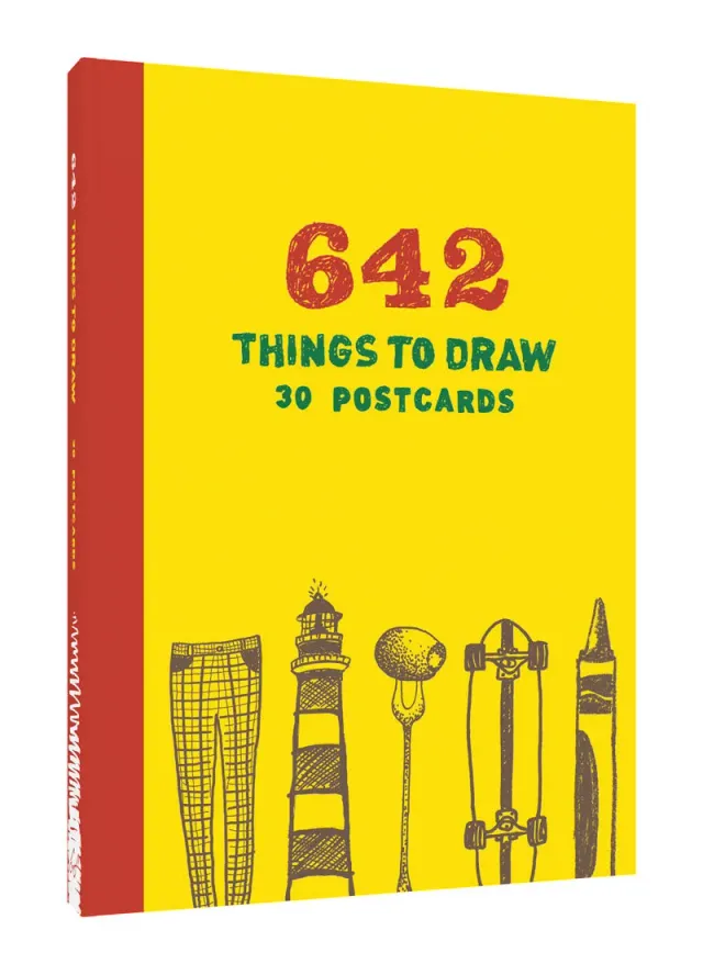 642 Things 30 postkort postkortbok tegneutfordring