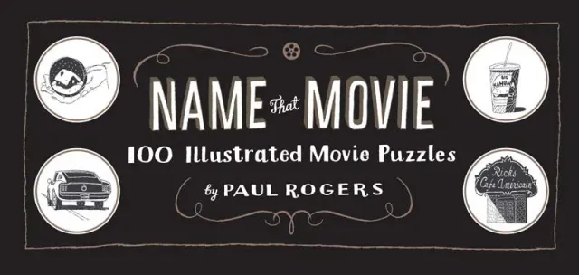 Abrams and Chronicle Name That Movie puslebok innbundet filmquiz