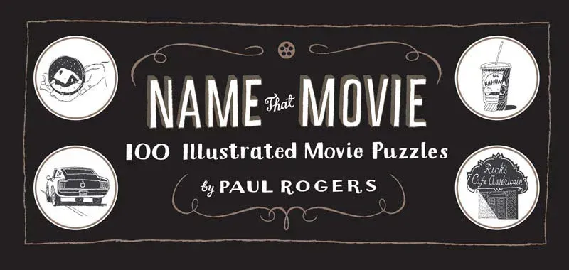 Abrams and Chronicle Name That Movie puslebok innbundet filmquiz