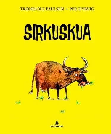 Sirkuskua billedbok innbundet pent brukt norsk