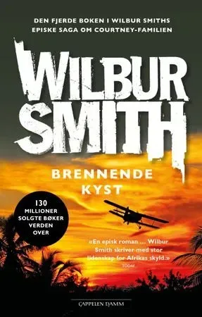 Bokia Brennende kyst Pocket bok pent brukt norsk