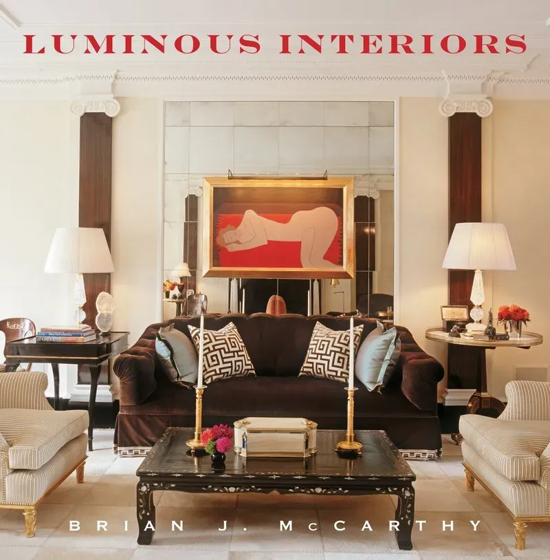 Abrams Luminous Interiors innbundet bok interiør
