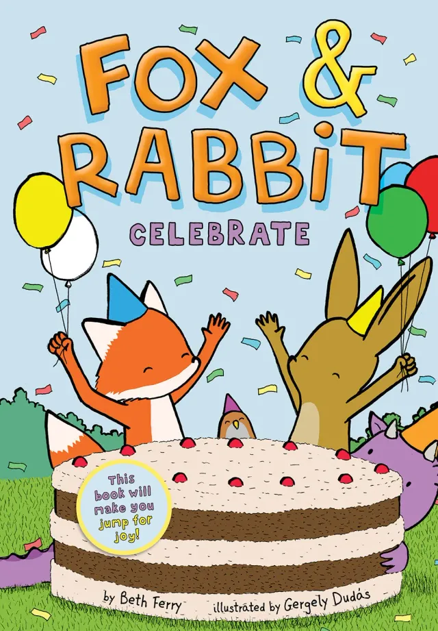 Abrams Fox and Rabbit Celebrate pocket tegneserie