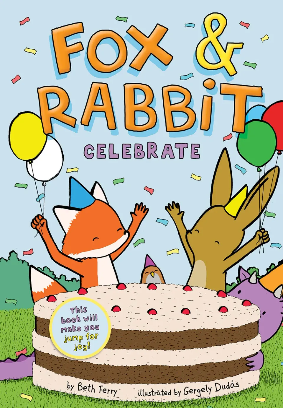 Beth Ferry Fox & Rabbit Celebrate bok 3 pocketbok bursdag