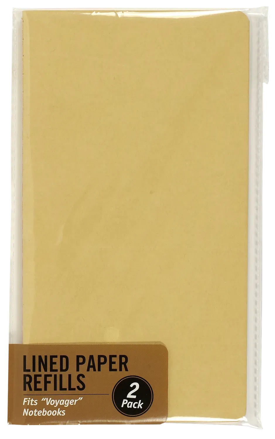 Peter Pauper Press Voyager notatbok refill linjert 2-pakning 60 sider