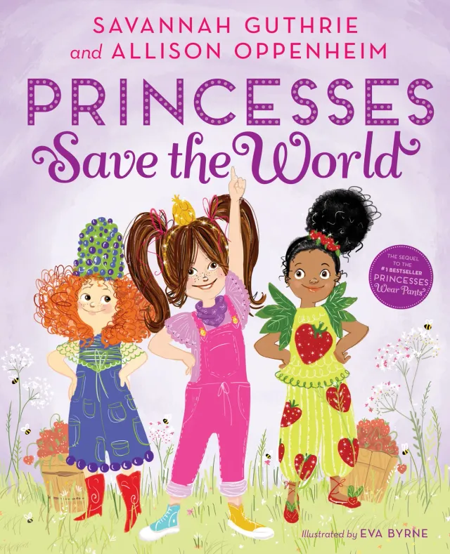 Abrams Princesses Save The World innbundet bildebok 3-6 år