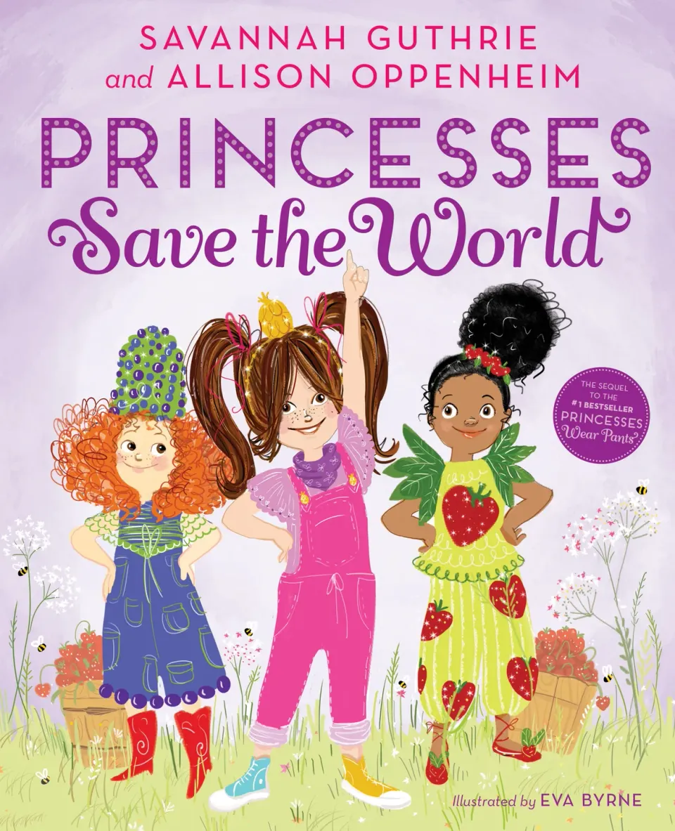 Abrams Princesses Save The World innbundet bildebok 3-6 år
