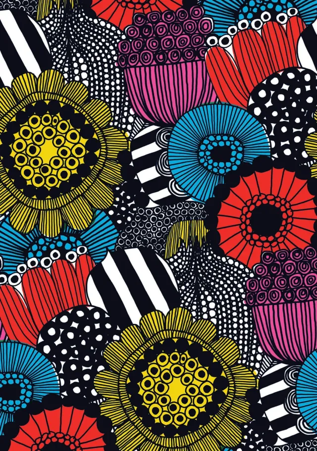 Abrams & Chronicle Books Marimekko Siirtolapuutarha notatbok flexi