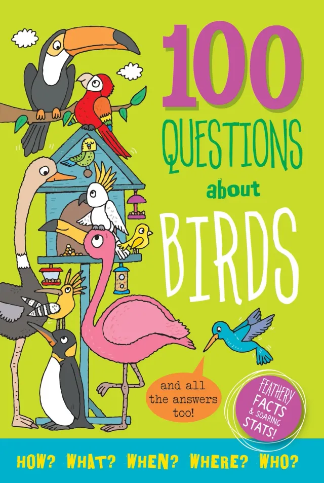 Peter Pauper Press 100 Questions about Birds faktabok
