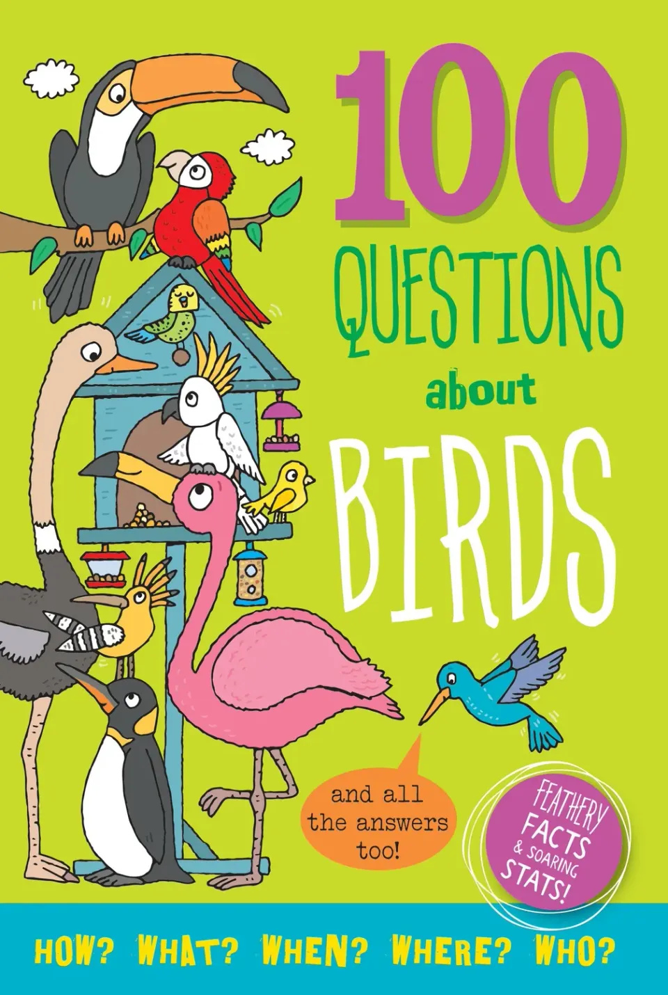 Peter Pauper Press 100 Questions about Birds faktabok