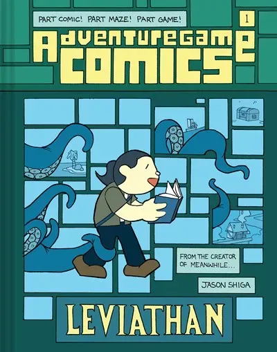 Abrams Adventuregame Leviathan innbundet interaktiv tegneserie