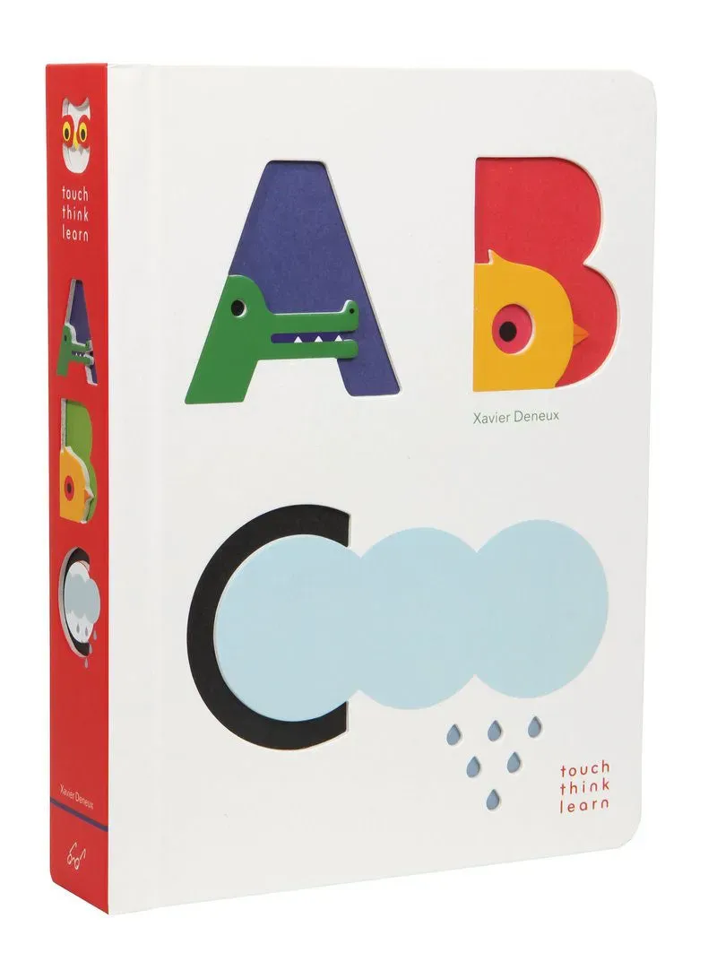 TouchThinkLearn ABC Xavier Deneux pekebok utstanset