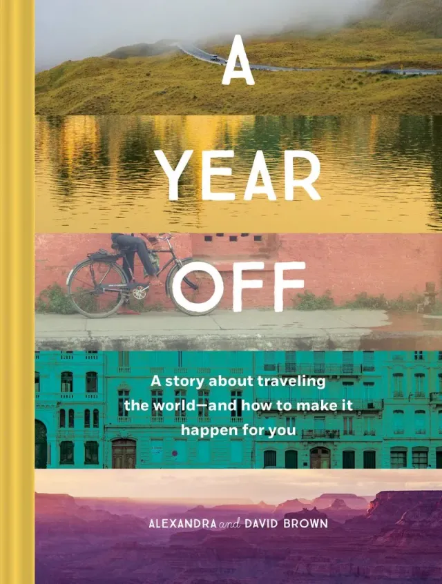 A Year Off reisebok innbundet reiseår verden rundt