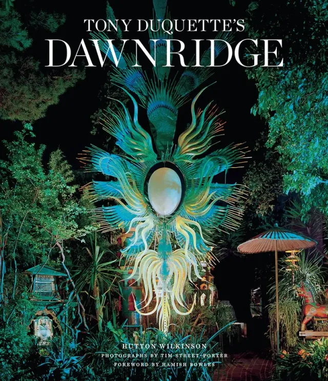 Tony Duquette Dawnridge innbundet interiørbok Beverly Hills